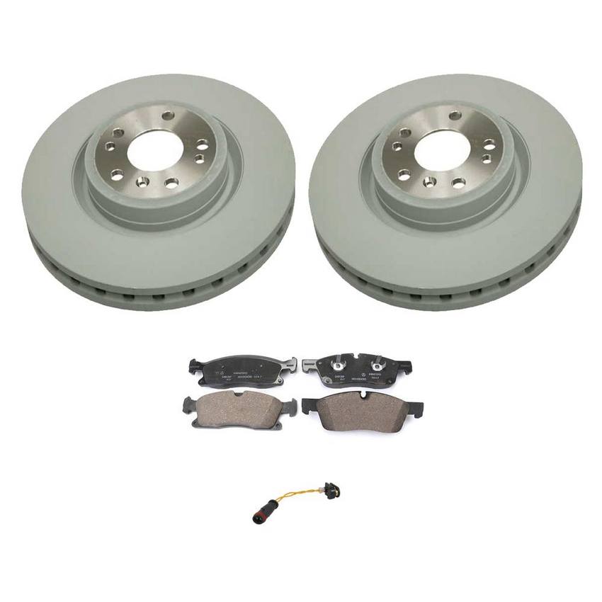 Mercedes Disc Brake Pad and Rotor Kit - Front (330mm) 1664211300